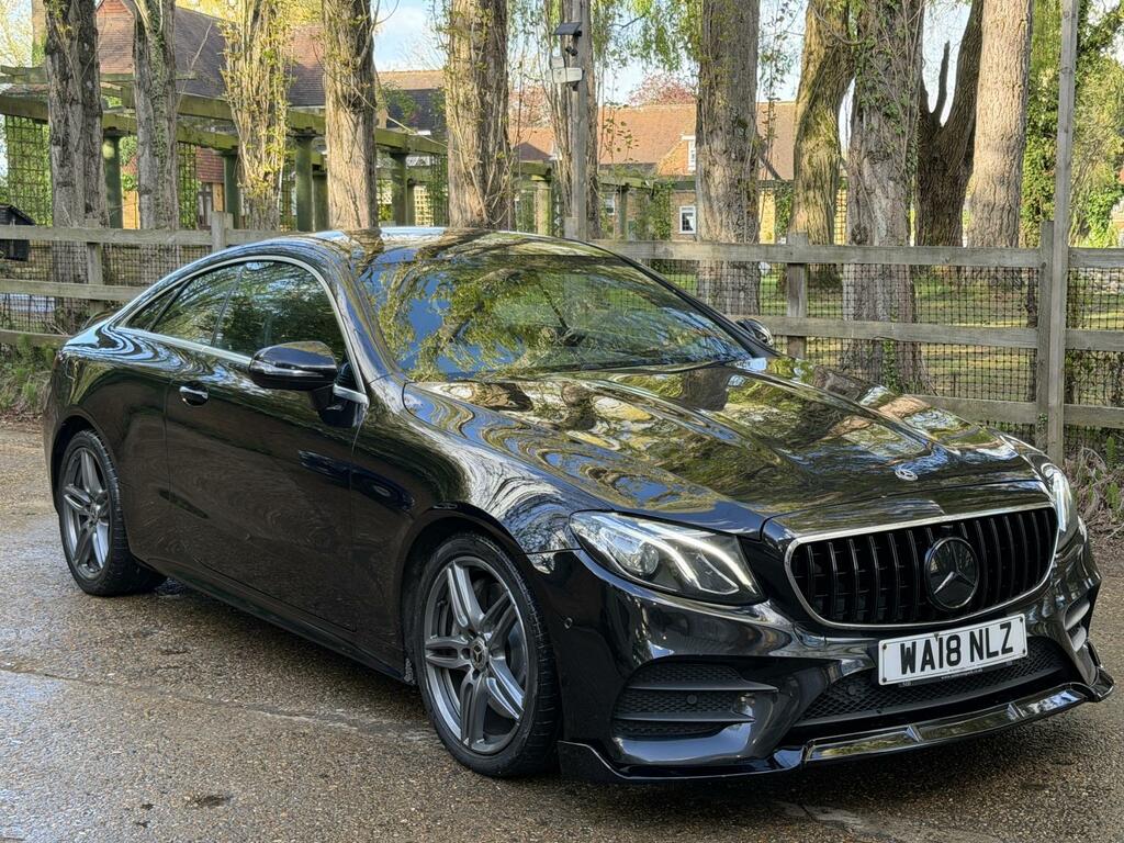 Mercedes-Benz E Class 2.0 E300 Amg Line Coupe G-tronic Euro WA18NLZ Black #3