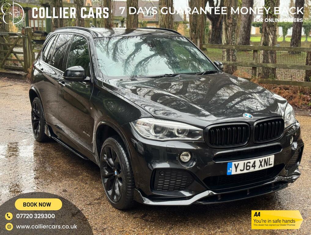BMW X5 3.0 40D M Sport Suv Xdrive Euro 6 Black