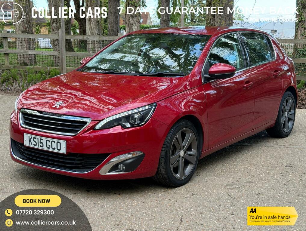 Peugeot 308 1.2 Puretech Allure Hatchback Euro Red
