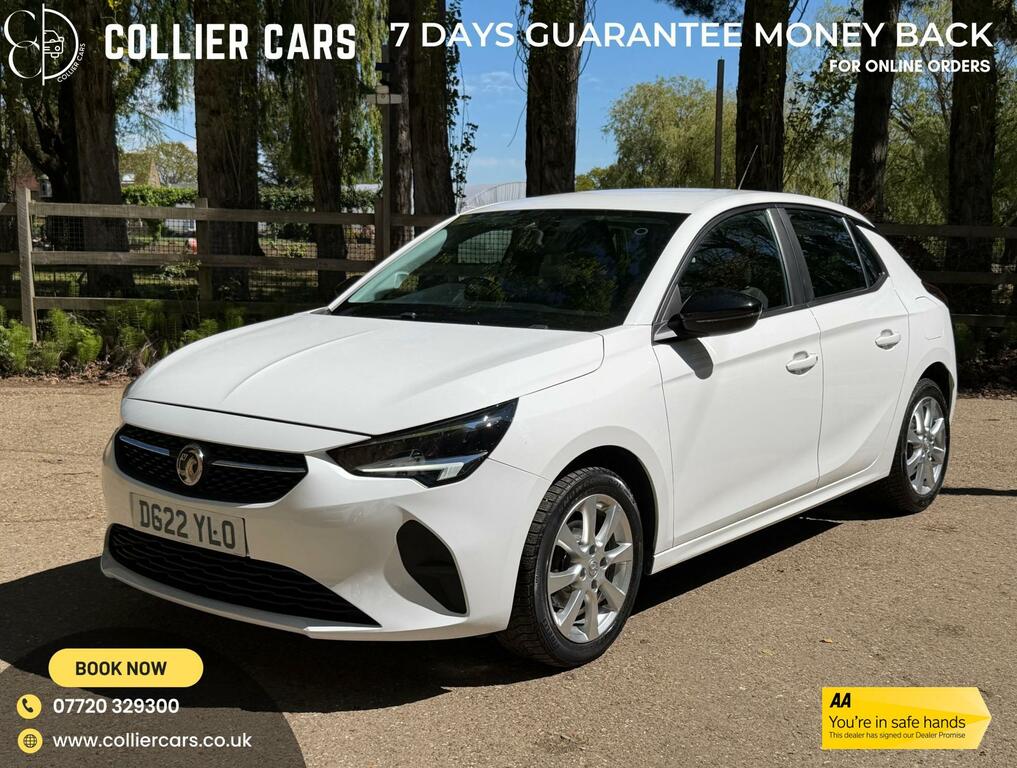 Vauxhall Corsa 1.2 Se Edition Hatchback Euro 6 White
