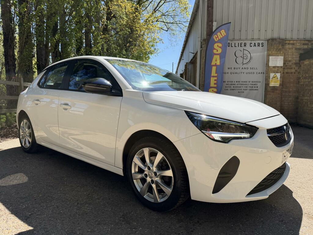 Vauxhall Corsa 1.2 Se Edition Hatchback Euro 6 DG22YLO White #5