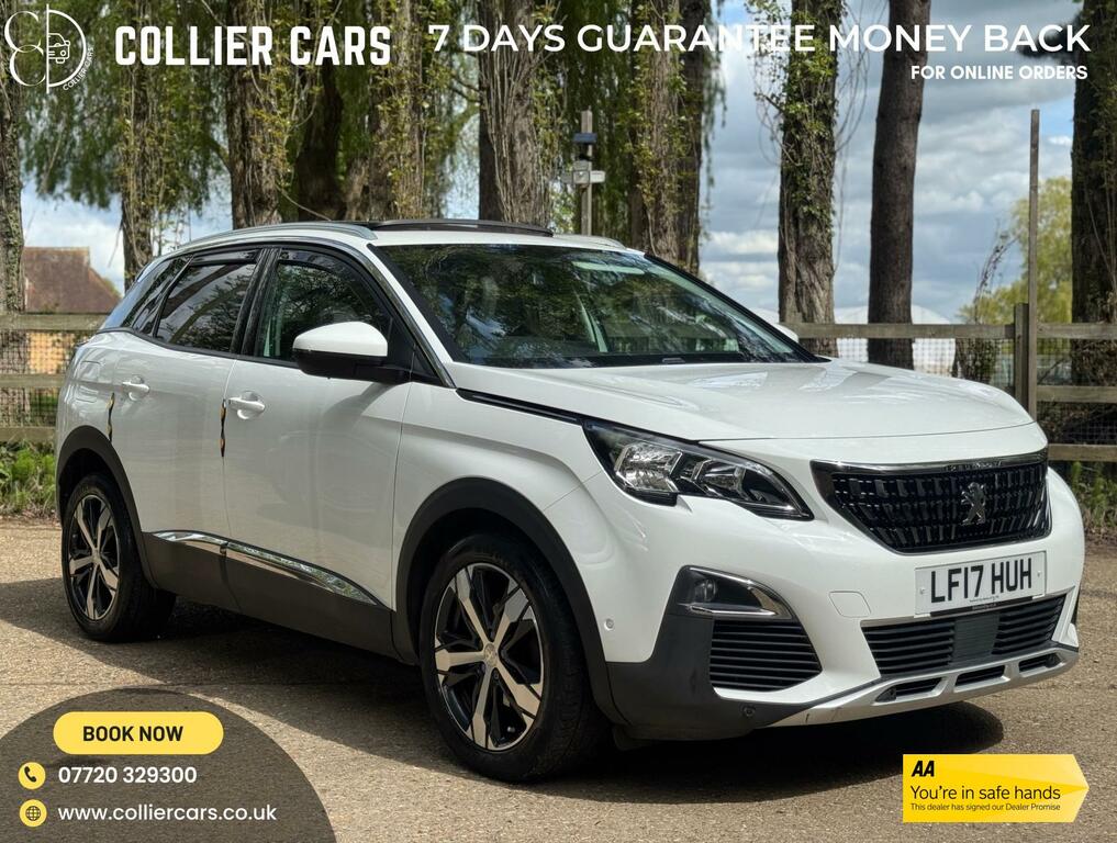 Peugeot 3008 1.2 Puretech Allure Suv Euro 6 White