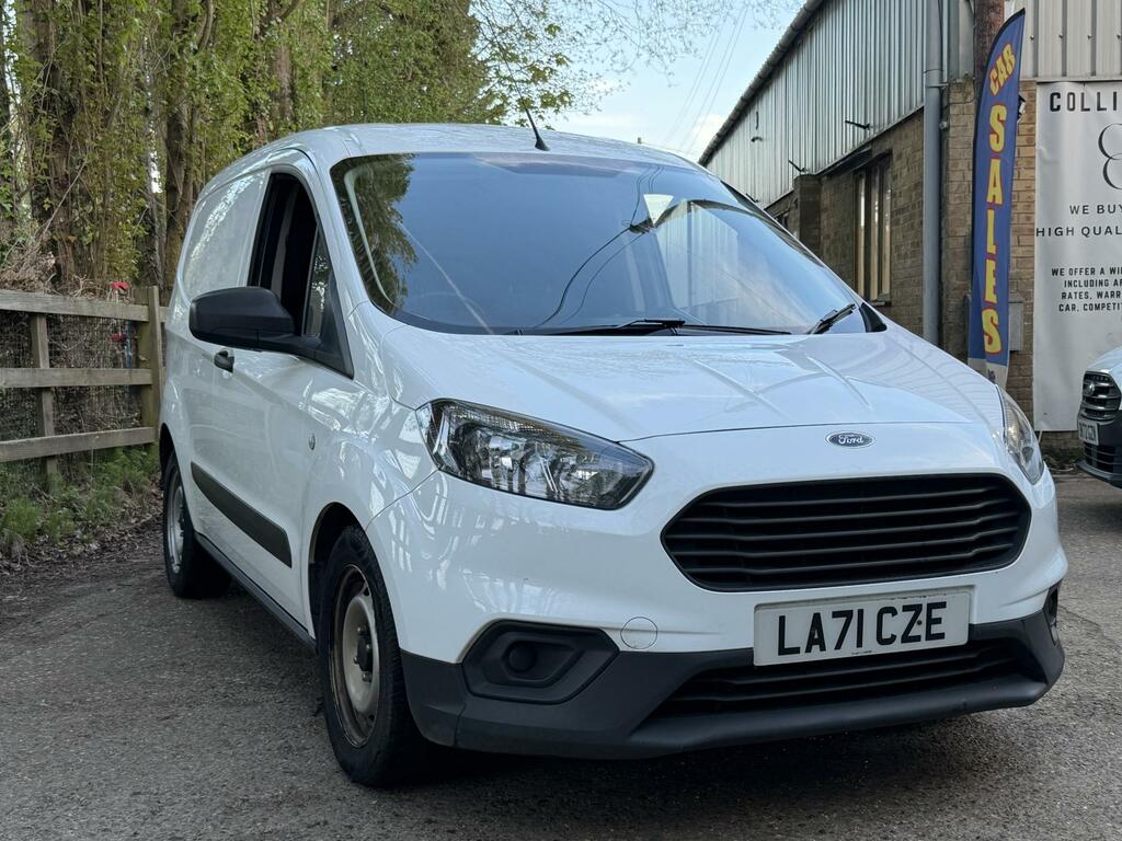 Ford Transit Courier 1.0 Ecoboost Leader Panel Van L1 LA71CZE White #6