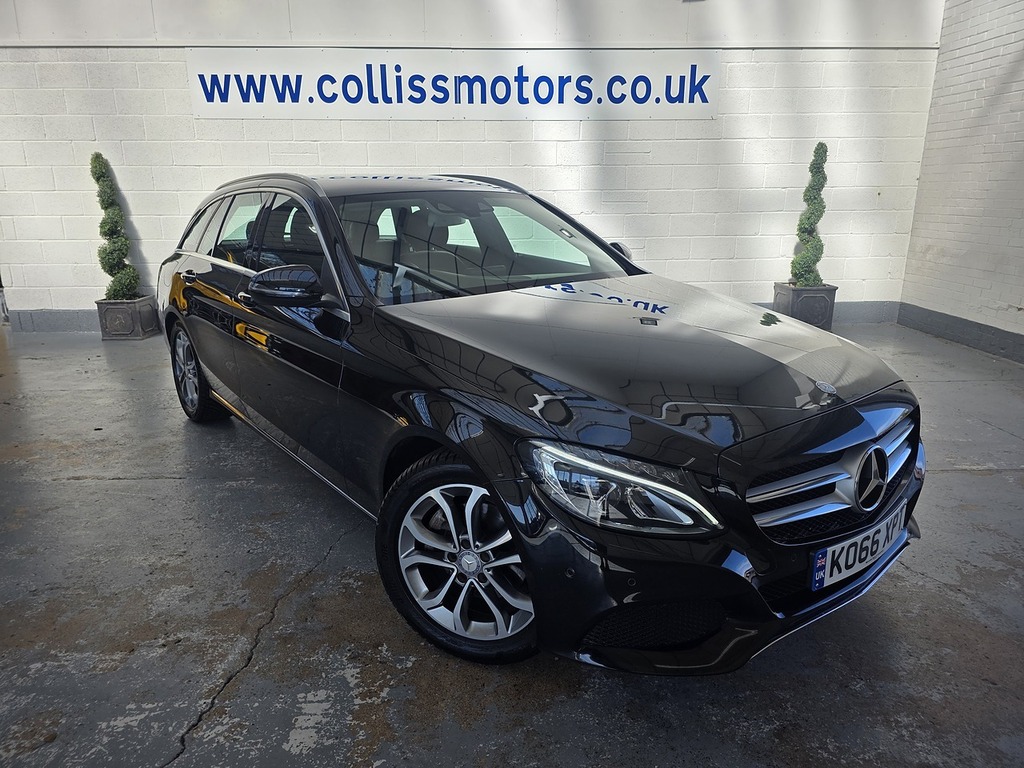 Mercedes-Benz C Class 2.1 C220d Sport Estate G-tronic Euro 6 Black