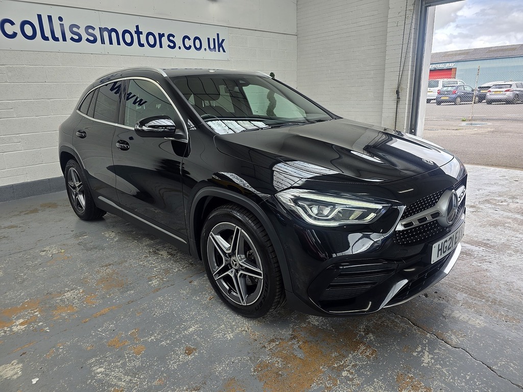 Mercedes-Benz GLA Class 2.0 Gla200d Amg Line Executive Suv 8G HG21EXV Black #2
