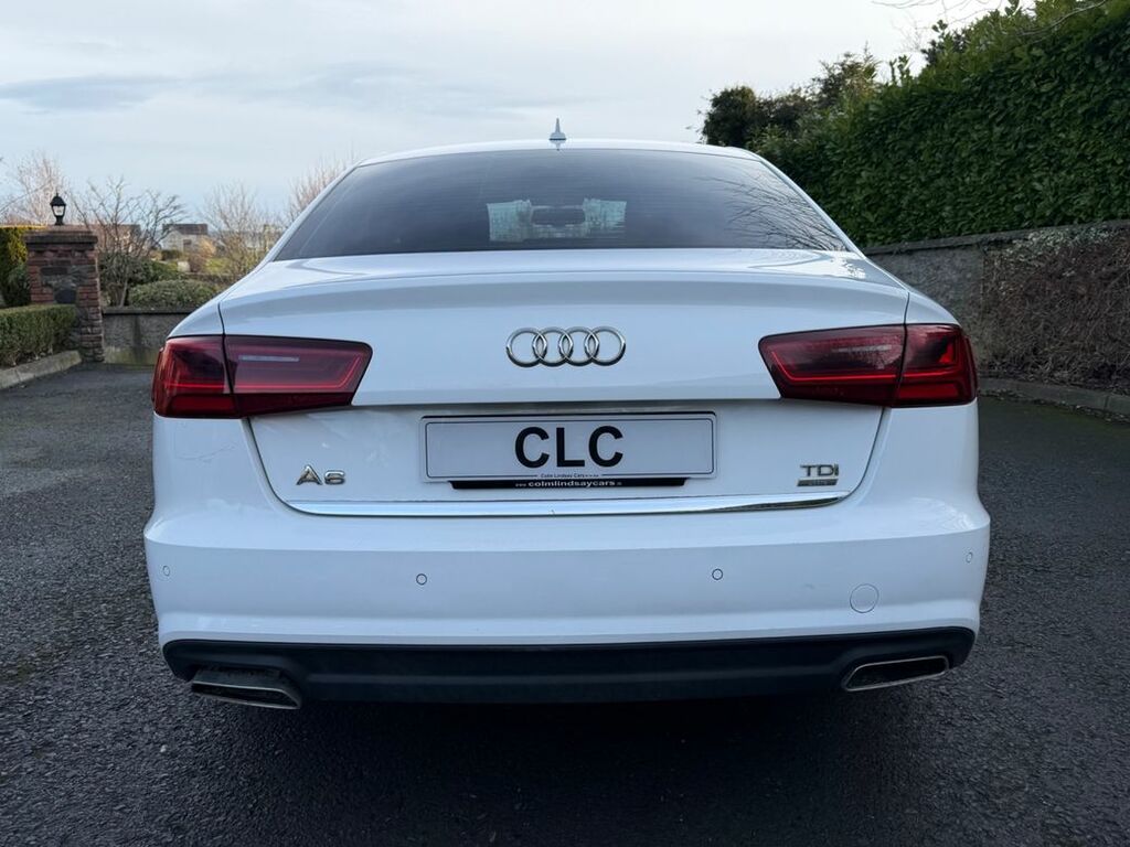 Audi A6 2.0 Tdi Se Exec White #5