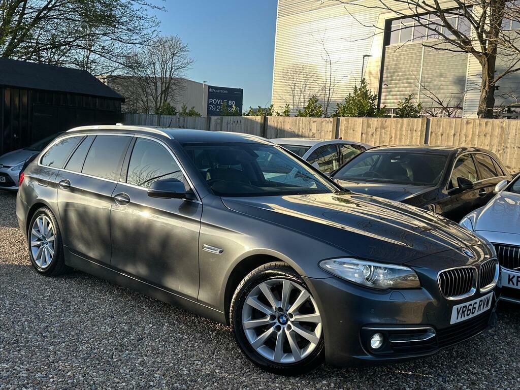 BMW 5 Series 2.0 520D Luxury Touring Euro 6 S S YR66RVW Grey #4