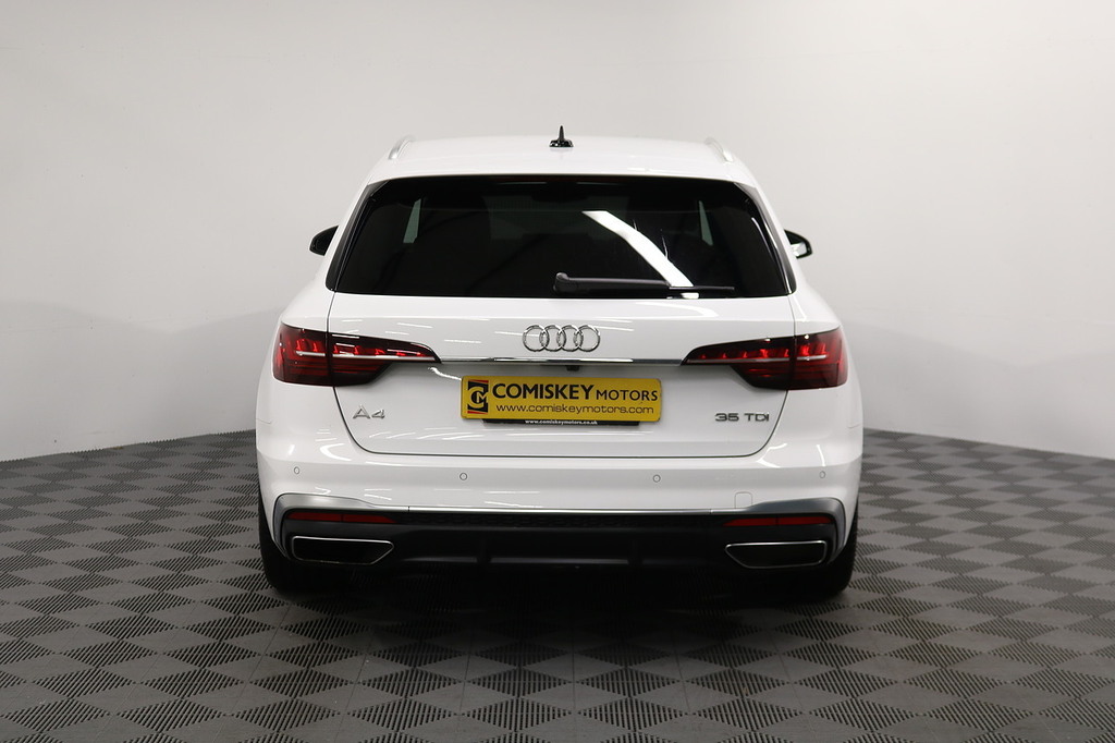 Audi A4 Avant Tdi S Line WP73XLG White #5