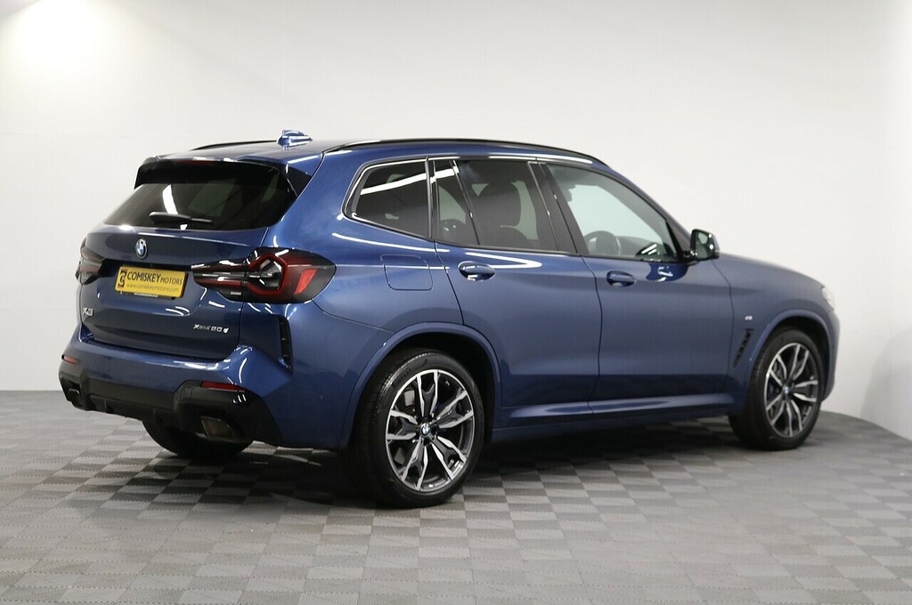 BMW X3 20D Mht M Sport YP24OOE Blue #6
