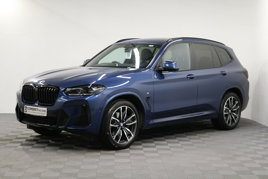 BMW X3 20D Mht M Sport YP24OOE Blue #3