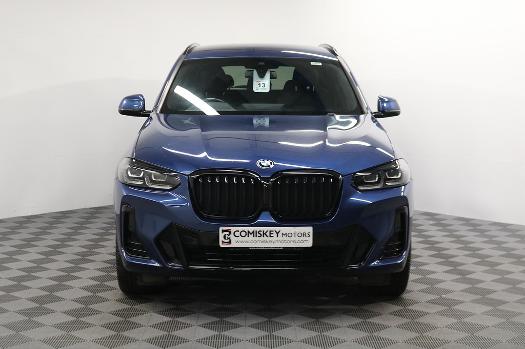 BMW X3 20D Mht M Sport YP24OOE Blue #2