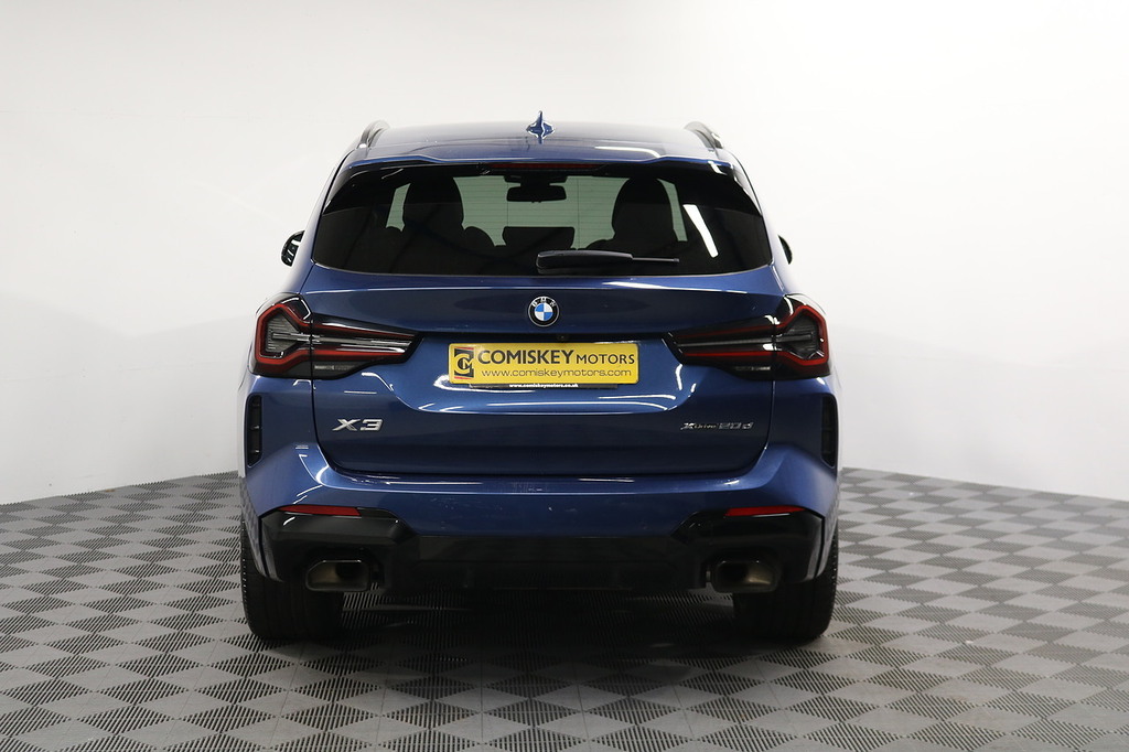 BMW X3 20D Mht M Sport YP24OOE Blue #5