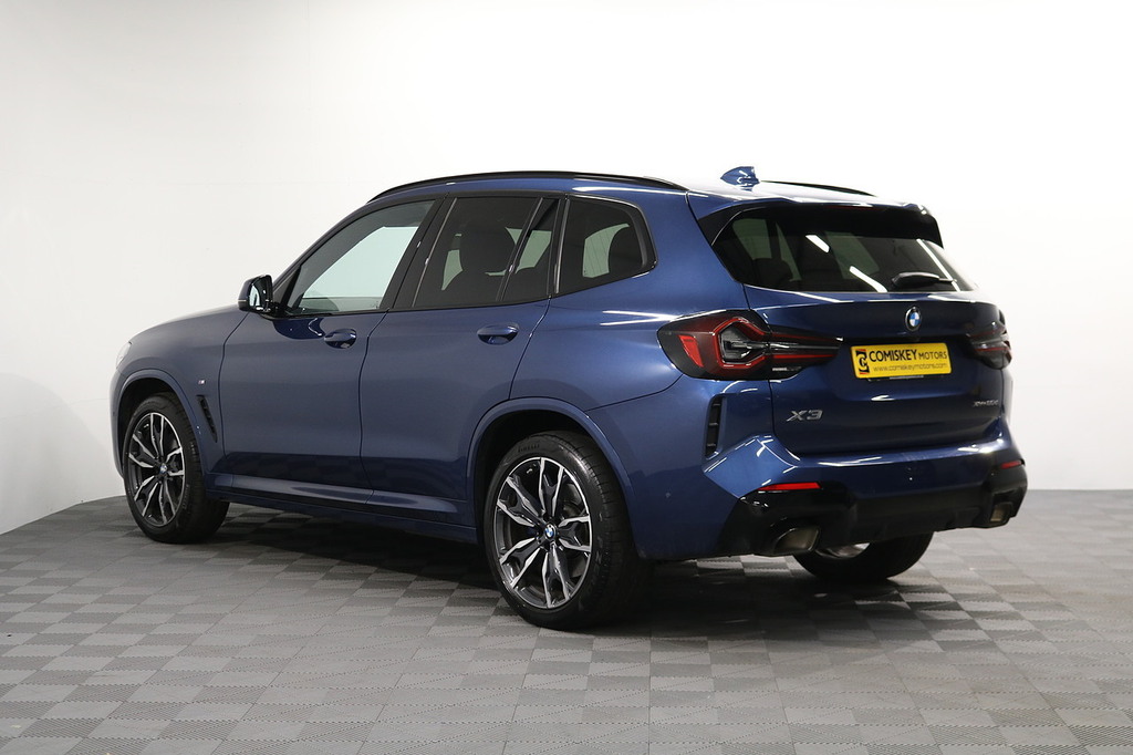 BMW X3 20D Mht M Sport YP24OOE Blue #4