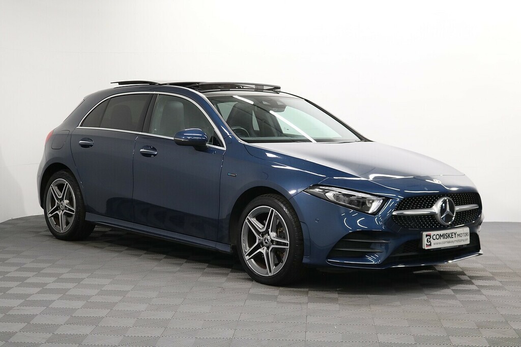 Mercedes-Benz A Class A250e Amg Line Edition Blue