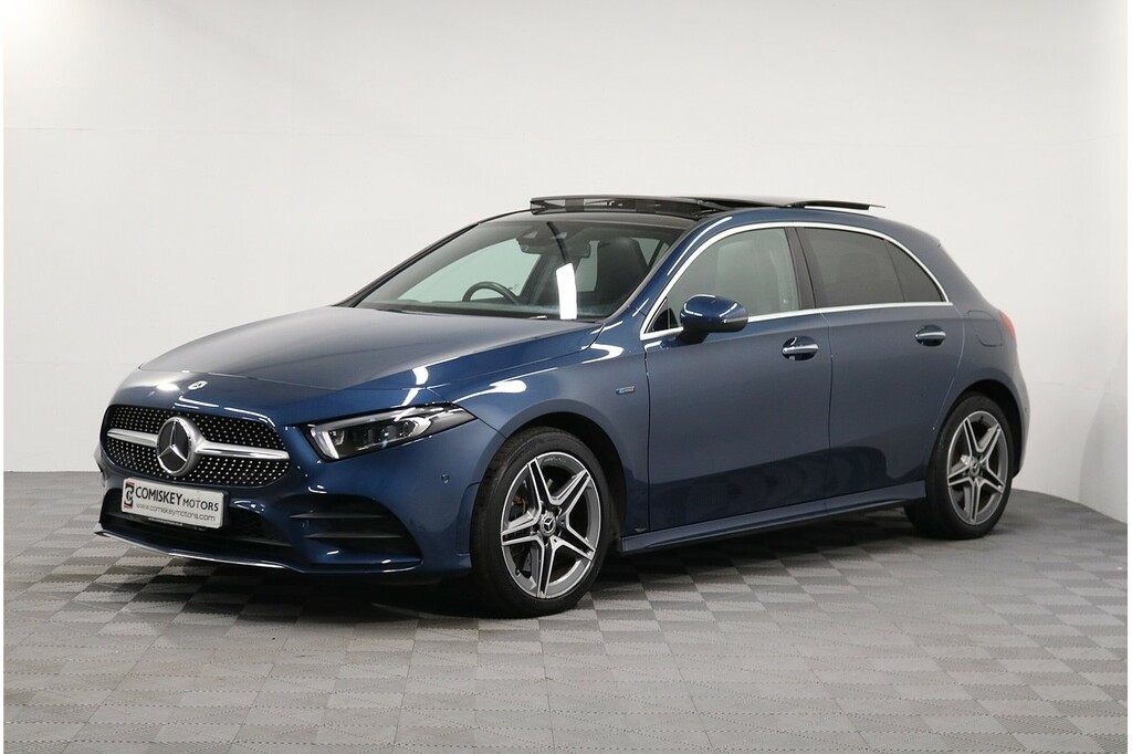 Mercedes-Benz A Class A250e Amg Line Edition FT21AJO Blue #3