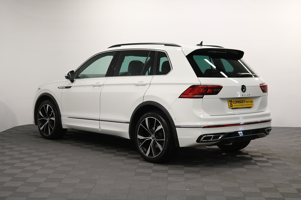Volkswagen Tiguan Tdi R-line VXZ7229 White #4