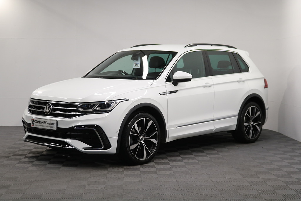 Volkswagen Tiguan Tdi R-line VXZ7229 White #3