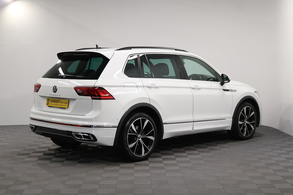 Volkswagen Tiguan Tdi R-line VXZ7229 White #6