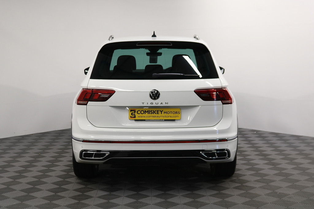 Volkswagen Tiguan Tdi R-line VXZ7229 White #5