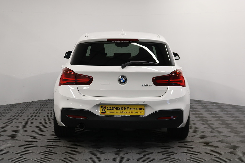 BMW 1 Series 118D M Sport Shadow Edition YK19PHW White #5