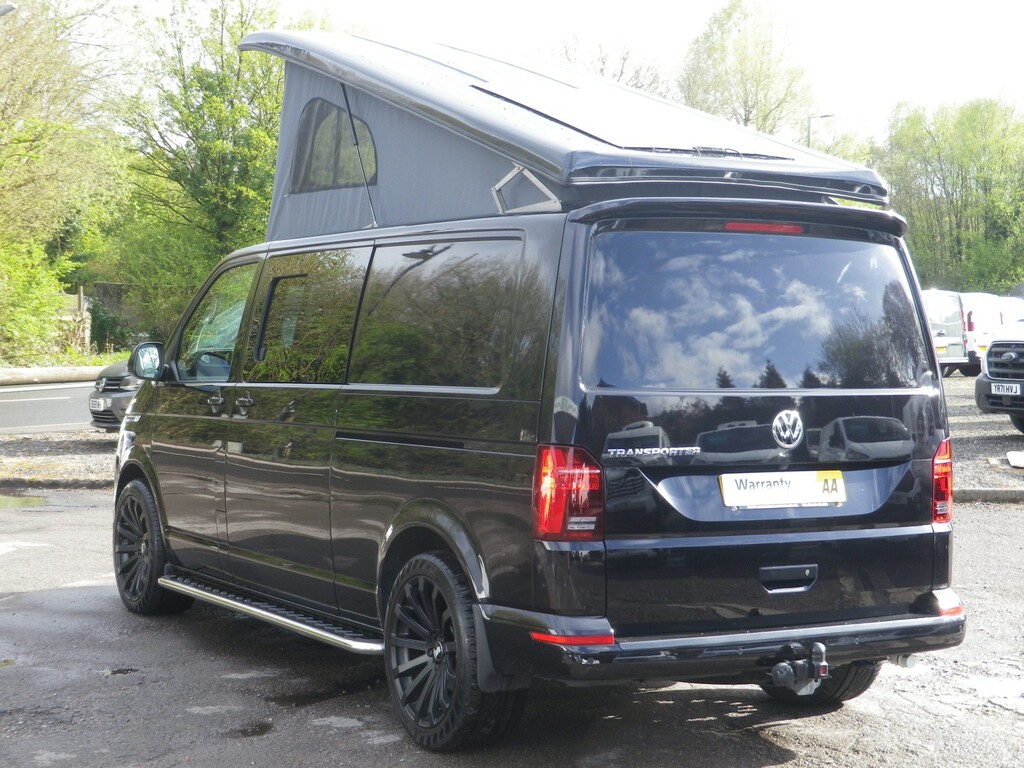 Volkswagen Transporter Camper Van 2.0 Bitdi 204Ps T32 Highline Dsg Camper VN24GYY Black #5