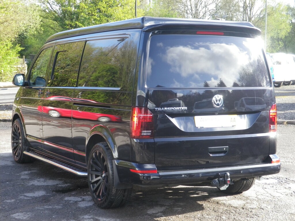 Volkswagen Transporter Camper Van 2.0 Bitdi 204Ps T32 Highline Dsg Camper VN24GYY Black #6