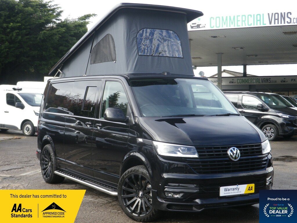 Volkswagen Transporter Camper Van 2.0 Bitdi 204Ps T32 Highline Dsg Camper Black