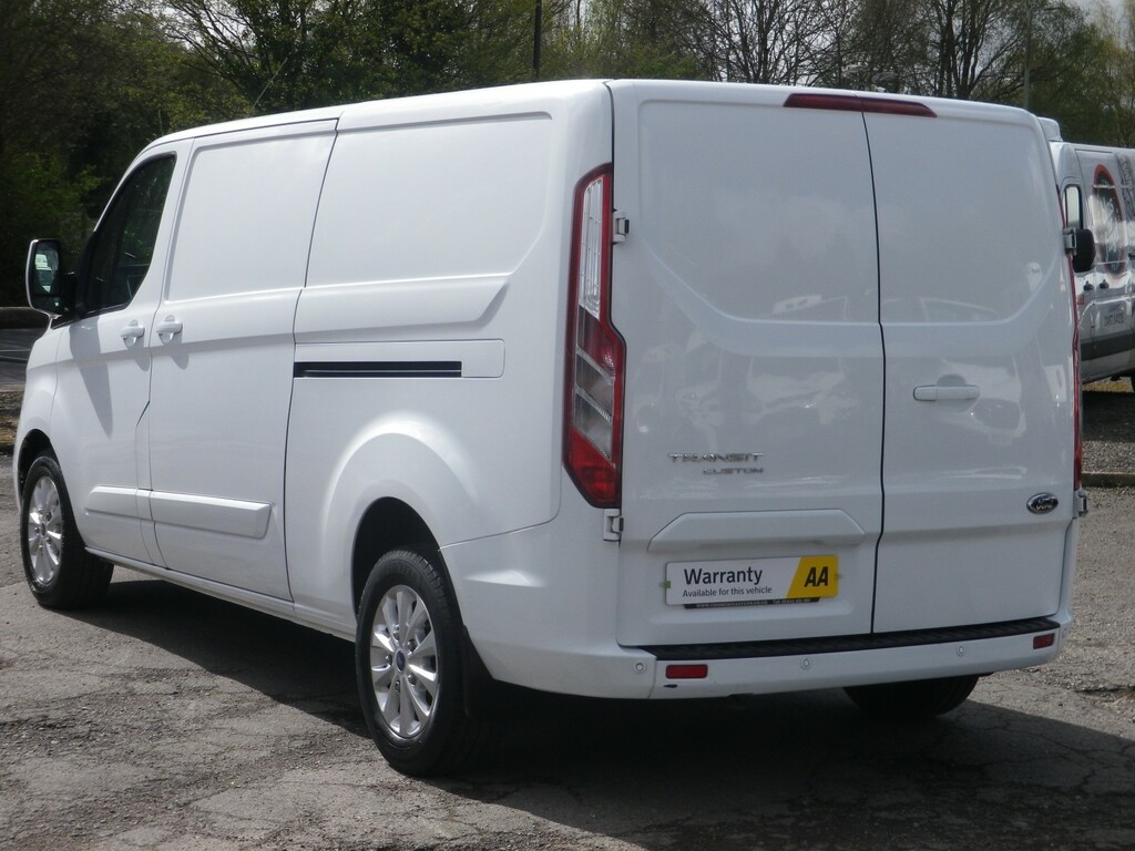 Ford Transit Custom Panel Van L2 2.0 300 Ecoblue Limited 202070 YM70KLP White #3