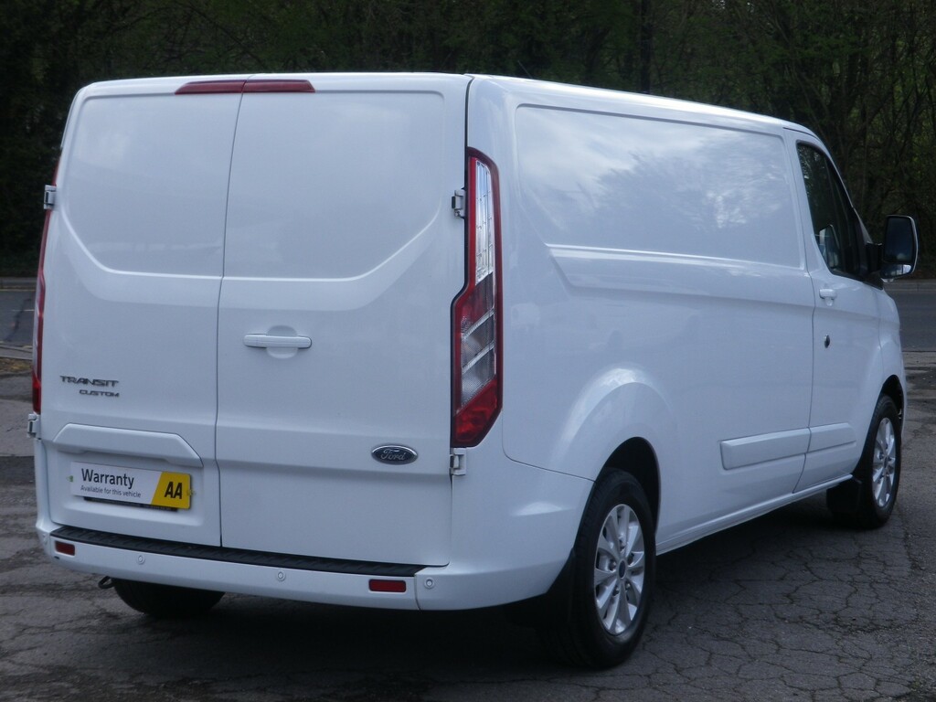 Ford Transit Custom Panel Van L2 2.0 300 Ecoblue Limited 202070 YM70KLP White #4