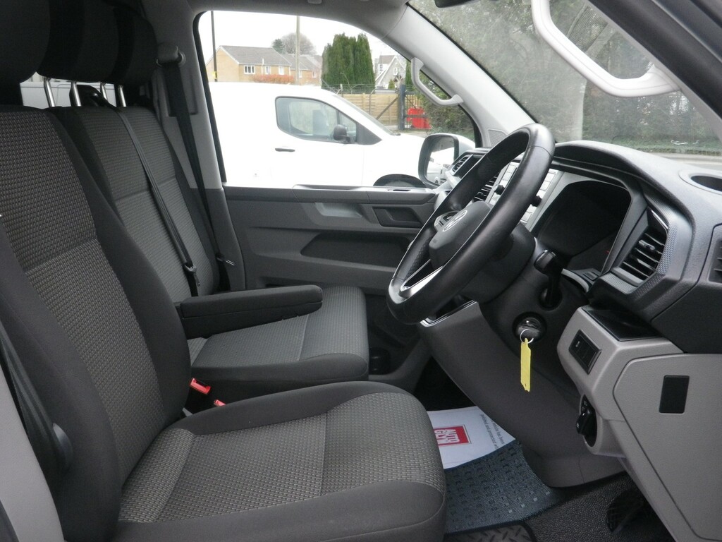 Volkswagen Transporter Panel Van 2.0 Tdi T28 Highline Panel Van With Side CE73MDU Silver #5