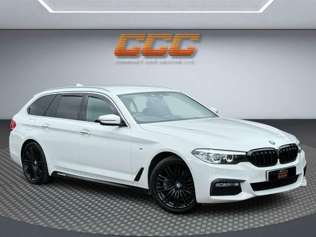 BMW 5 Series 2.0 520D M Sport Touring Xdrive Euro 6 Ss White