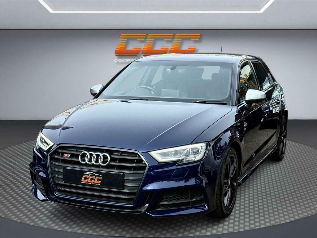 Audi S3 2.0 Tfsi Black Edition Sportback S Tronic Quattro Blue #4