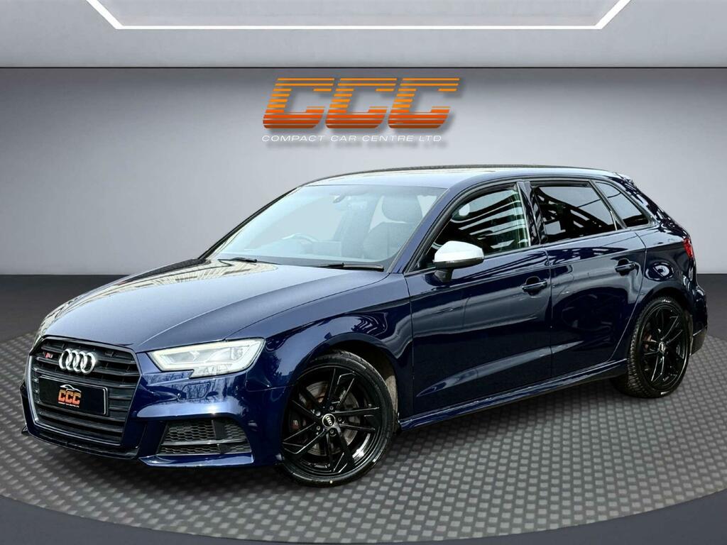 Audi S3 2.0 Tfsi Black Edition Sportback S Tronic Quattro Blue #2