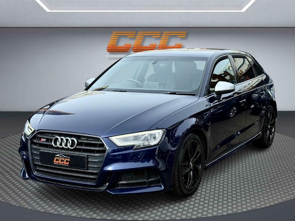 Audi S3 2.0 Tfsi Black Edition Sportback S Tronic Quattro Blue #6