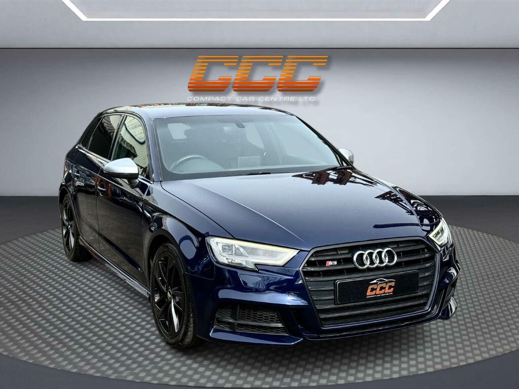 Audi S3 2.0 Tfsi Black Edition Sportback S Tronic Quattro Blue #5