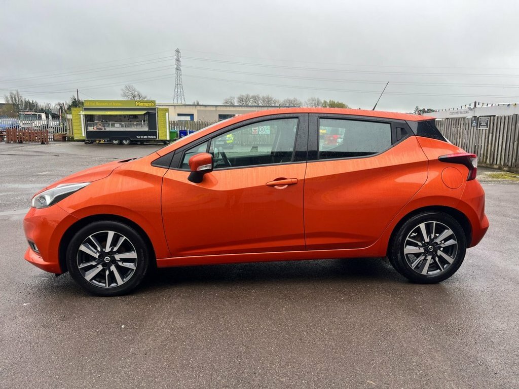 Nissan Micra 1L Acenta DW17FYJ Orange #6