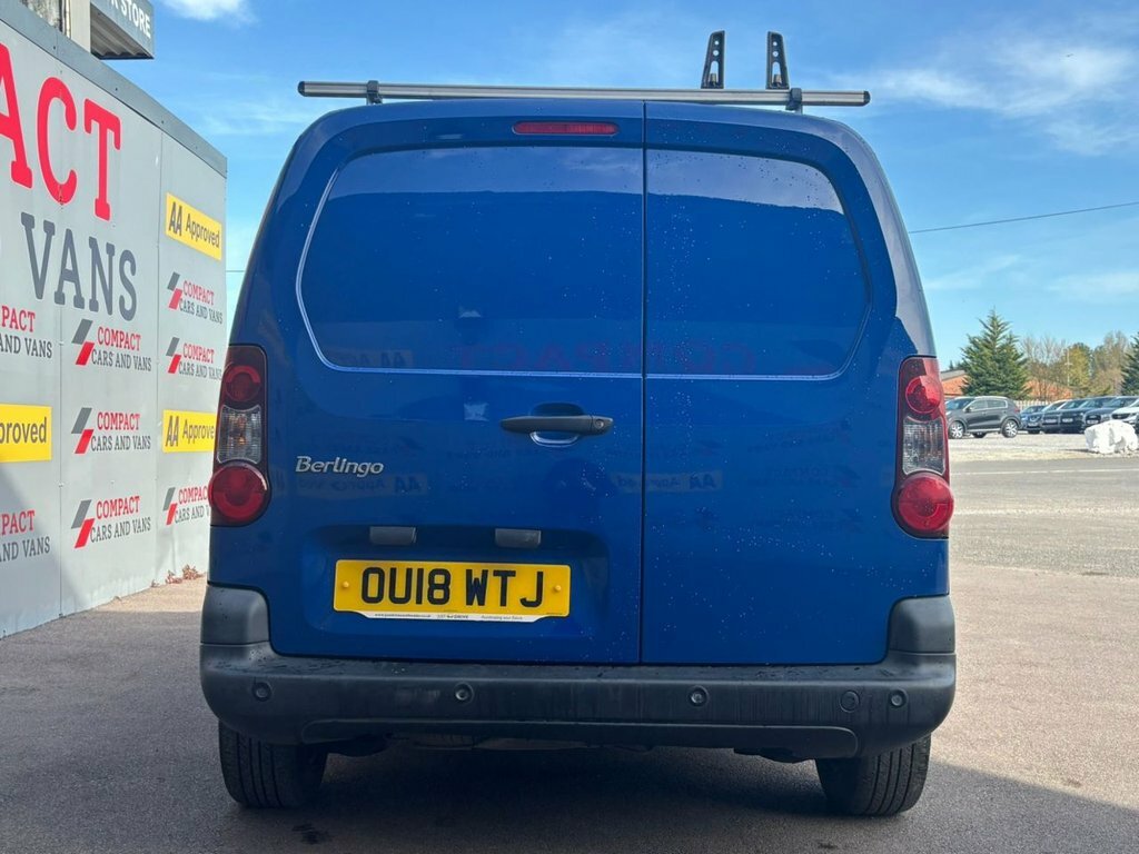 Citroen Berlingo 1.6L Enterprise OU18WTJ Blue #6