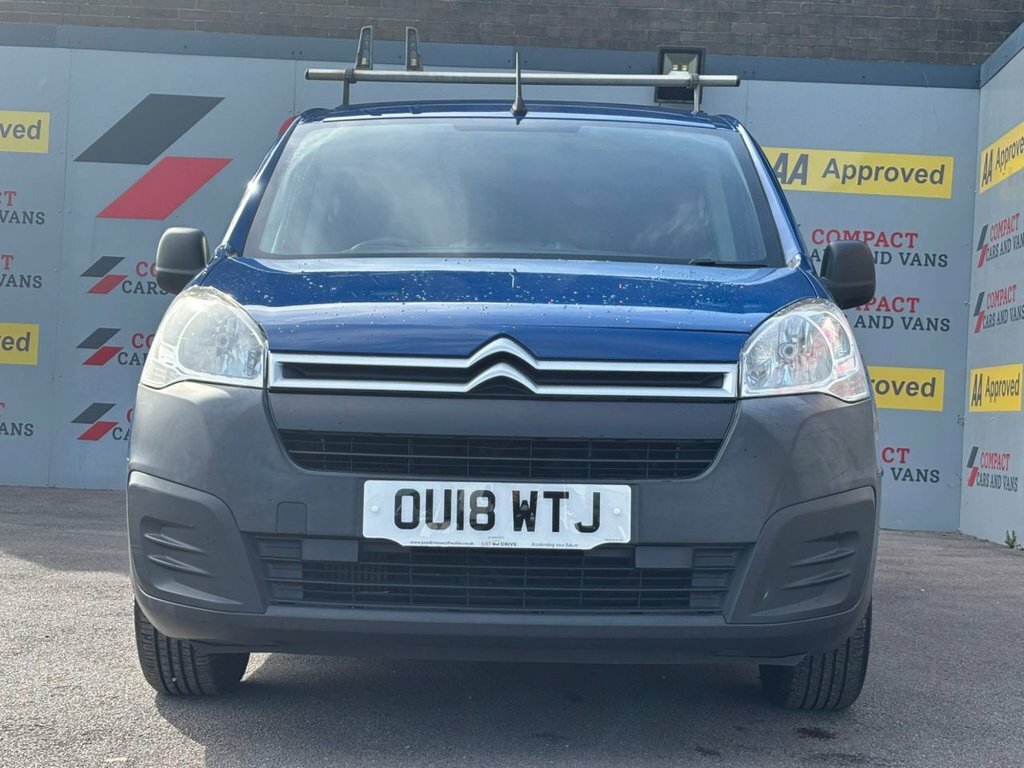 Citroen Berlingo 1.6L Enterprise OU18WTJ Blue #3