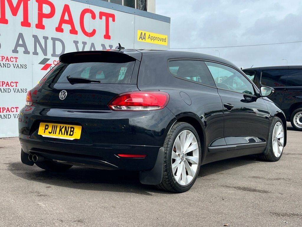 Volkswagen Scirocco 2L Gt Black #5