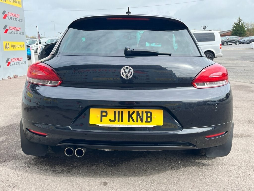 Volkswagen Scirocco 2L Gt Black #6