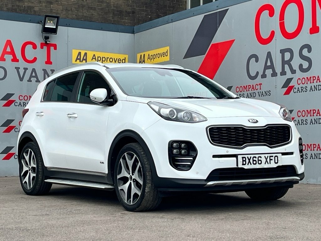 Kia Sportage 1.6L Gt-line BX66XFO White #2
