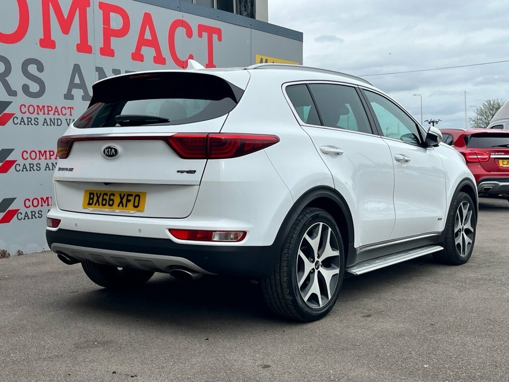 Kia Sportage 1.6L Gt-line BX66XFO White #5