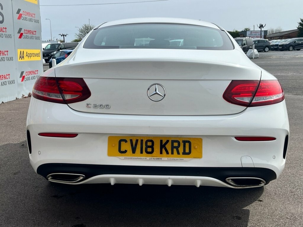 Mercedes-Benz C Class 2L Amg Line CV18KRD White #6