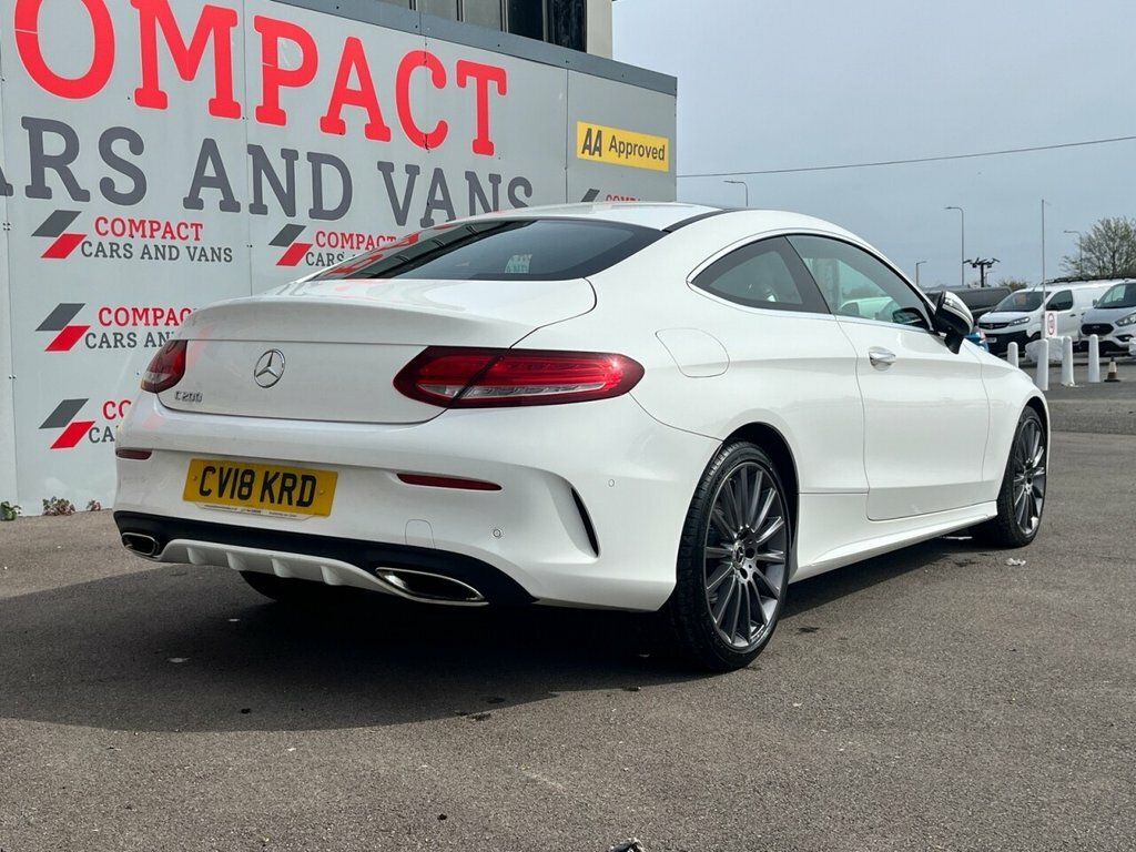 Mercedes-Benz C Class 2L Amg Line CV18KRD White #5