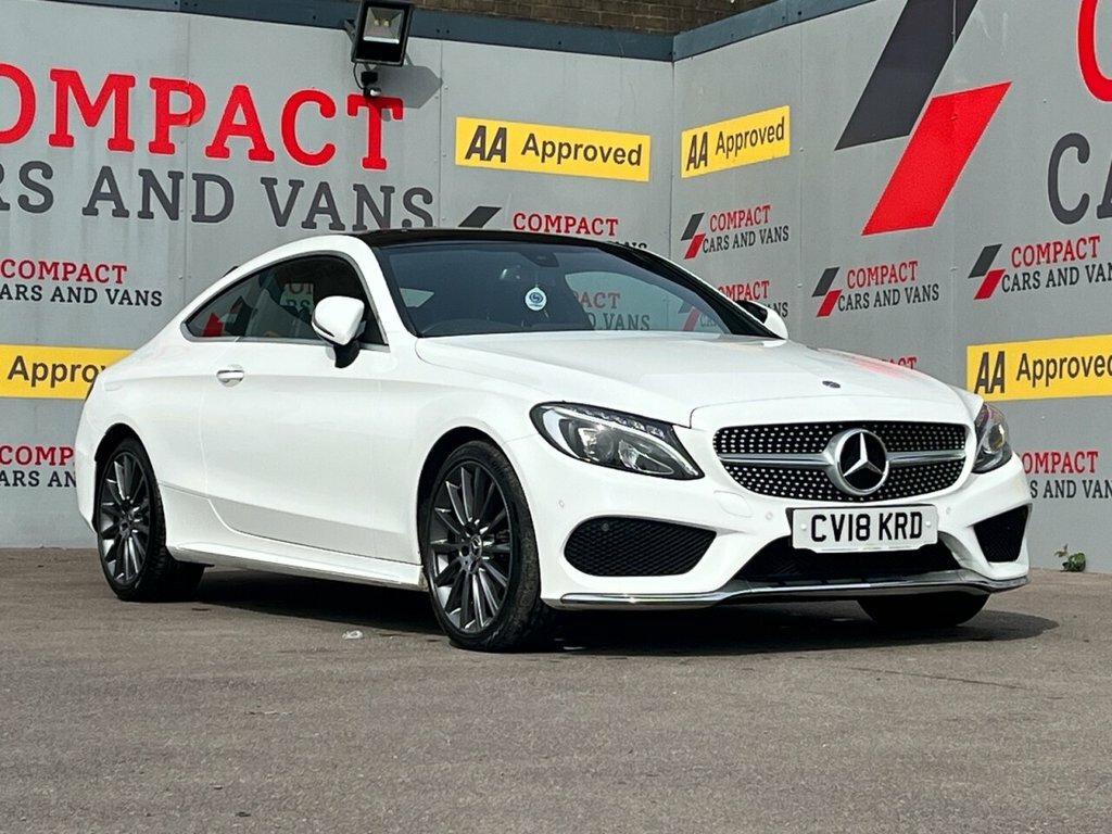 Mercedes-Benz C Class 2L Amg Line CV18KRD White #2