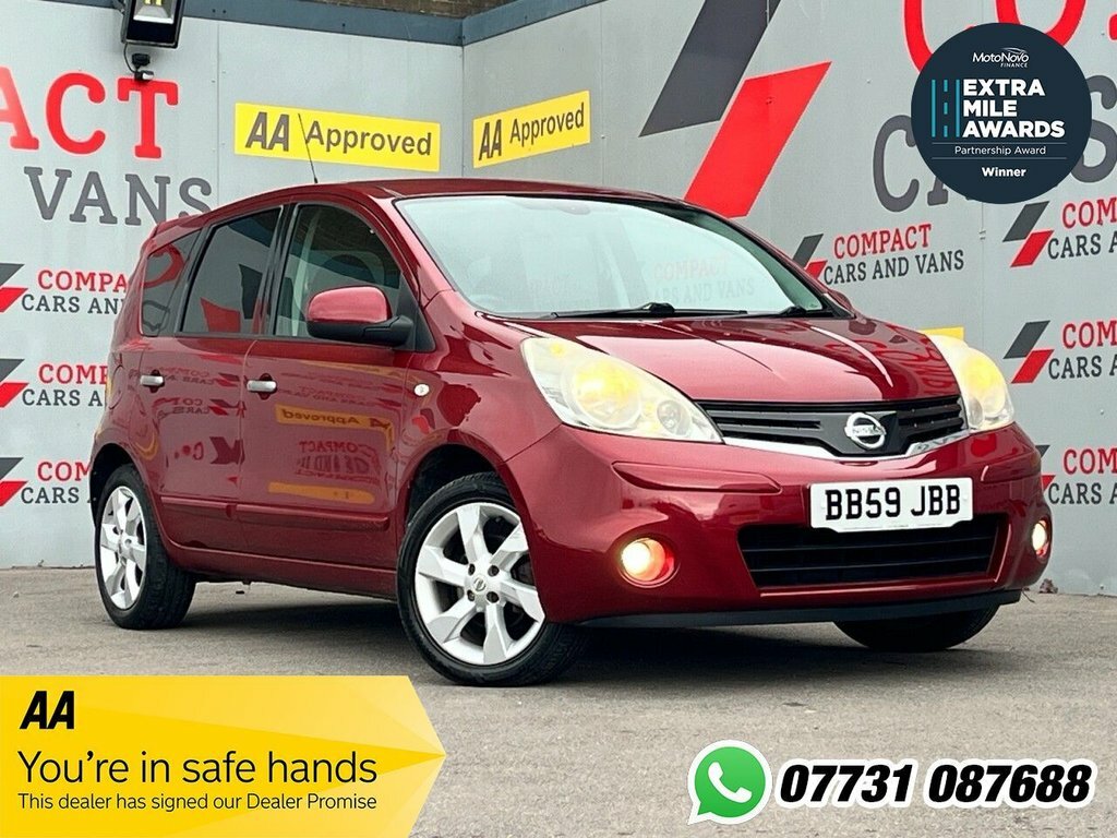 Nissan Note 1.6L Tekna Red