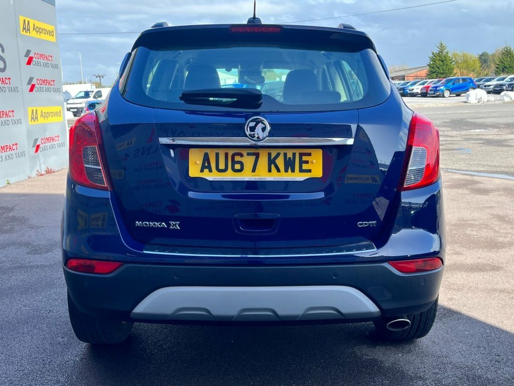 Vauxhall Mokka X 1.6L Design Nav AU67KWE Blue #6