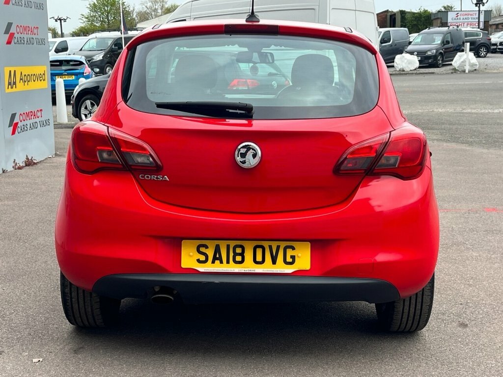 Vauxhall Corsa 1.4L Sri SA18OVG Red #6