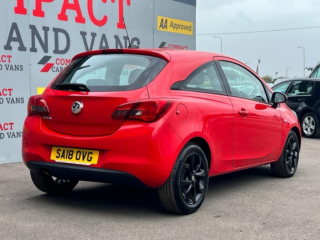 Vauxhall Corsa 1.4L Sri SA18OVG Red #5