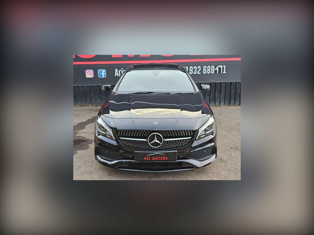 Mercedes-Benz CLA Class 1.6 Cla200 Amg Line Night Edition Plus Coupe Eur Black #6